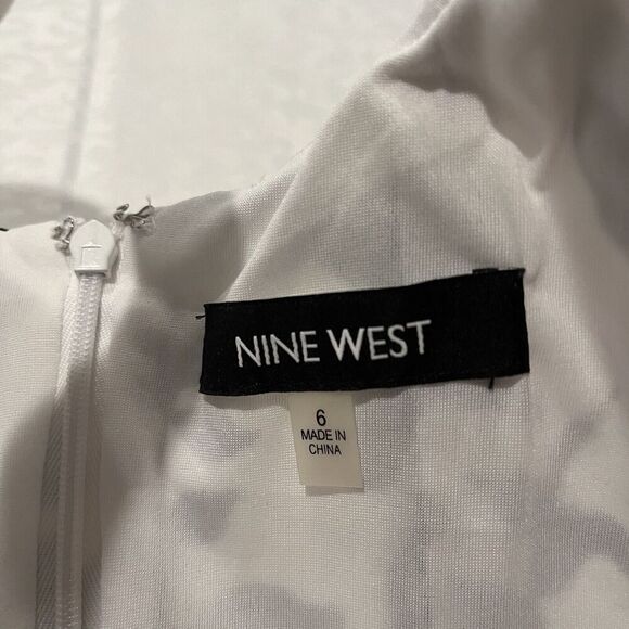 Nine West Fit and Flare Dress 6 Candy Tutu Floral Summer Party NWT - Picture 8 of 8